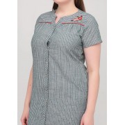 Зелена сукня-сорочка Juliet deluxe в смужку  33282